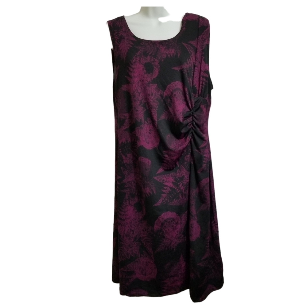 George Black and Pink Women's Dress Size large